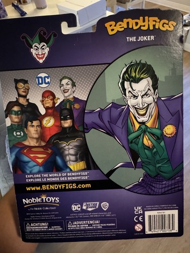 BendyFigs DC Comics The Joker Figur The Noble Toys Collection - Bild 6 von 6