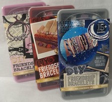 Lot Of 3 DIY Friendship Bracelet Kits