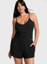 Victoria's Secret SoSoft Modal Ultra-Fine Cami Short Set, Black