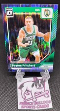 2024-25 Panini Optic PAYTON PRITCHARD Purple Shock Prizm Silver Celtics NBA 