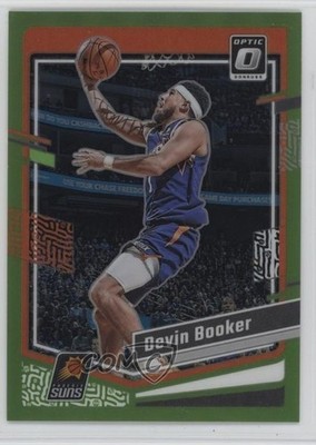 2023-24 Panini Donruss Optic Lime Green Prizm 43/149 Devin Booker #44 16wc