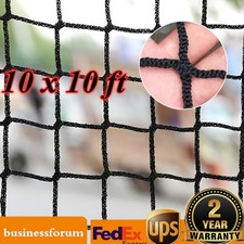 10x10' Golf Practice Impact Net Heavy Duty Impact Netting Hitting Sports Barrier