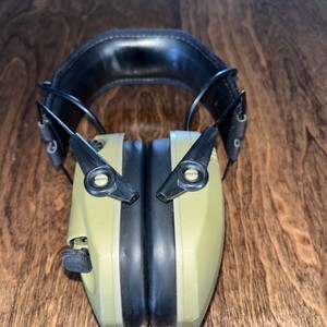 Walkers Razor Slim Electronic Shooting Muffs, OD Green