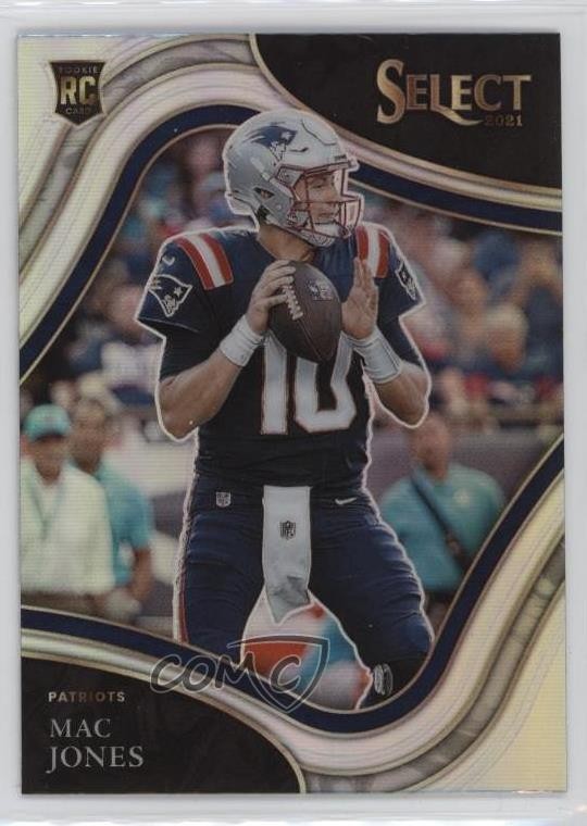 2021 Panini Select Field Level Silver Prizm Mac Jones #351 13rw