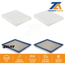 Air Cabin Filters (4 Total) Kit For 2015-2021 Chevrolet Colorado GMC Canyon