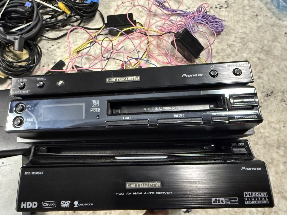 JDM PIONEER CARROZZERIA AVIC-VH009 Audio DVD Monitor Power Unit