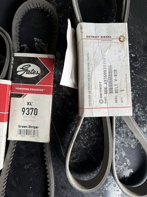 Random Engine Belts Different Sizes And Brands