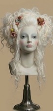 Vintage  German  Mannequin Head Bust  Mountable Jewellery Hat Hair Wig  Bust