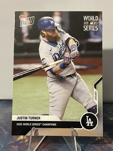 2020 Topps Now WS-13 Justin Turner