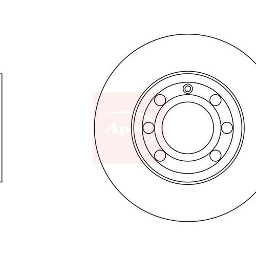 APEC Brake Disc DSK2114