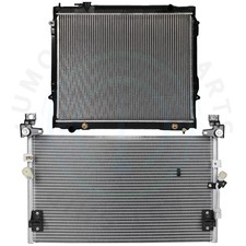 Radiator & AC Condenser Cooling Kit For 1998 99-2004 Toyota Tacoma 2.7L L4