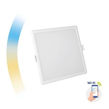 LED SMART Einbauleuchte 12W eckig 1150lm Alexa Google Warm Kalt 3000K-6500K DIMM