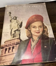Sears Roebuck & Co Fall and Winter 1943-1944 Catalog Rare Wartime 1040 Pages