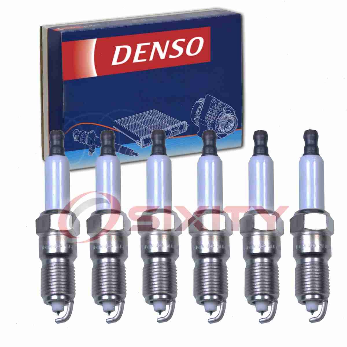 6 pc Denso Spark Plugs for 2004 Ford F-150 Heritage 4.2L V6 Ignition yx