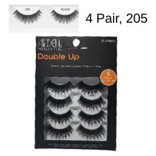 Ardell Professional Double Up False Eyelashes 205 Black- 4 Pack