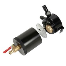 Uniwersalna puszka do załadunku oleju Kompaktowa przegrodzona 2-portowa aluminiowa załadunek oleju4285