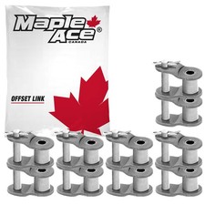 40-2 Offset Half Link for Roller Chain Double Strand Qty 5
