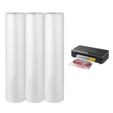 3 Packs Vacuum Sealer Bags (Rolls) Compatible with Anova Culinary Precision V...