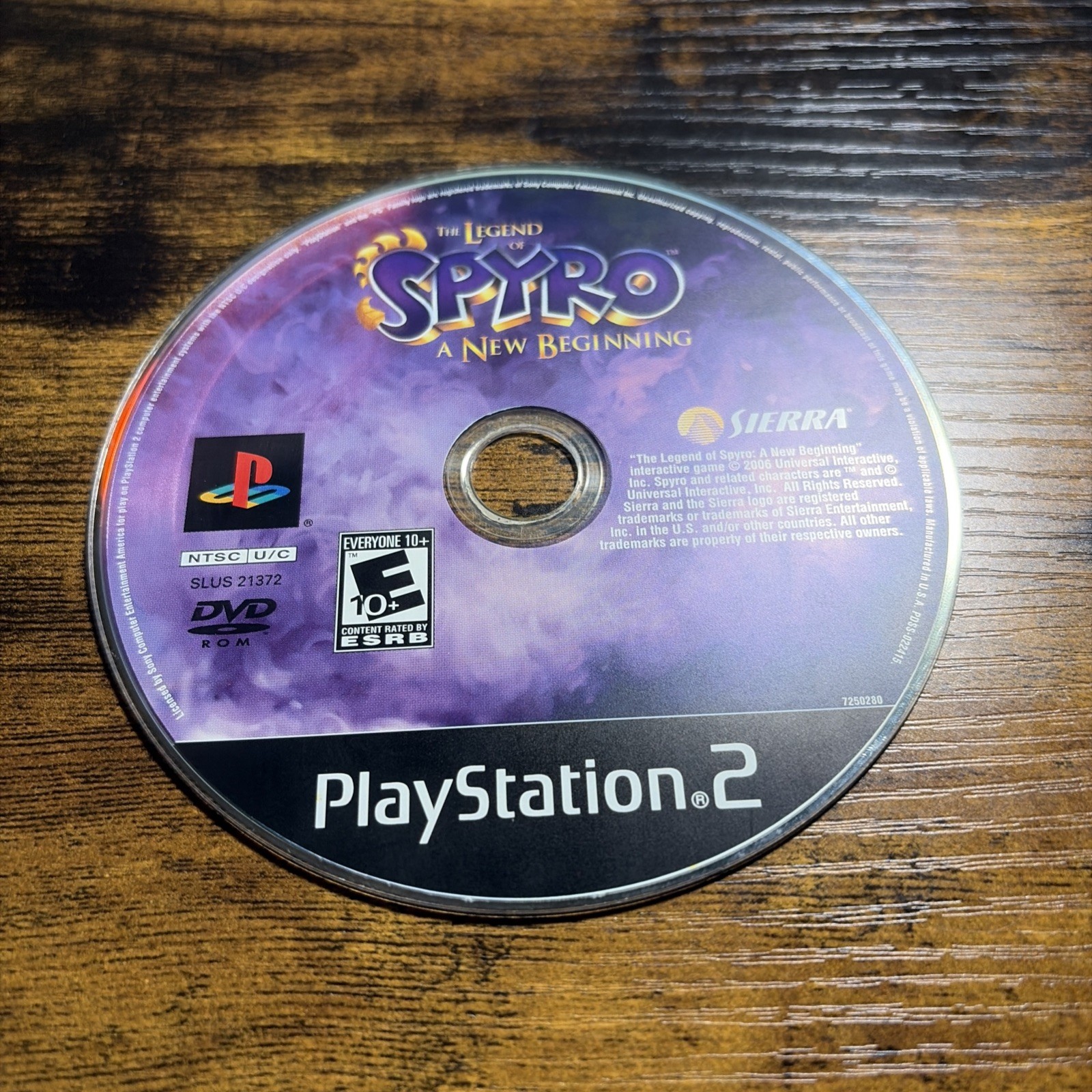 Legend of Spyro A New Beginning PlayStation 2 PS2 DISC ONLY *Tested*