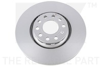 2X Nk Bremsscheibe 314773 FüR Audi Seat Skoda Vw