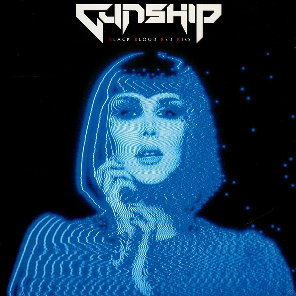 Gunship - Black Blood Red Kiss Red Splattered Vinyl Edition (2020 - Original)
