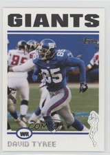 2004 Topps David Tyree #29 0q3