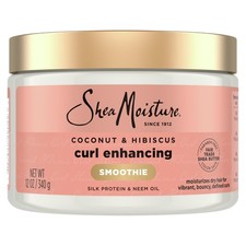 Sheamoisture Smoothie Curl Enhancing Cream Coconut And Hibiscus For Thick Curly