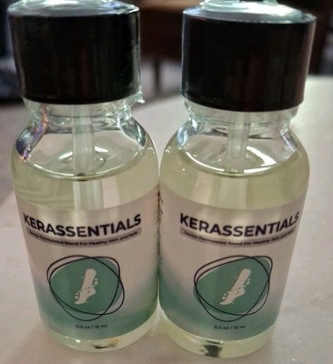 Kerassentials Nail Fungus/Bacteria Oil. VERY EFFECTIVE.GENUINE KERASSENTIALS 