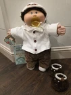 🤎1985 Cabbage Patch Kid~Jess Stan~Brown Fuzzy Hair~Brown Eyes/HM6/KT Factory