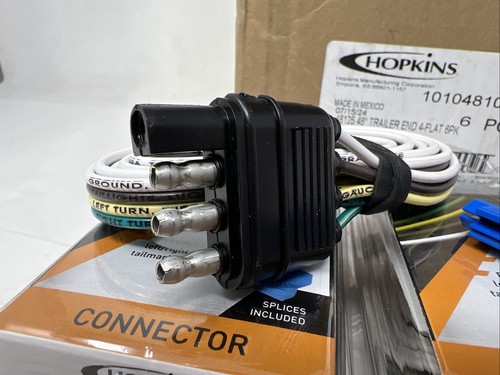 (6 Pack) Hopkins 481254 Flat Trailer Side w/3 splices (48") - Picture 7 of 8
