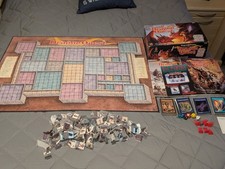 Vintage TSR Dragon Quest Board Game COMPLETE Dungeons & Dragons Fantasy RPG 1990