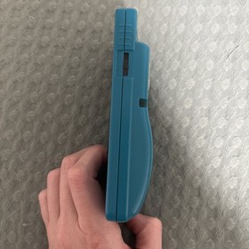 Teal Nintendo Game Boy Color Handheld Game Console - Teal, Missing Back. 