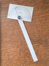 L. S. Starrett No. C183 Protractor Machinist ...