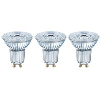 3 X Osram Led Lampen Glas Reflektor 4,3W = 50W GU10 350Lm Warmweiß 2700K 36°