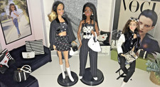 Barbie BMR1959 Asian Black Label  BASICS LOOKS & & KEN Duo ACCESSOIRES   MATTEL