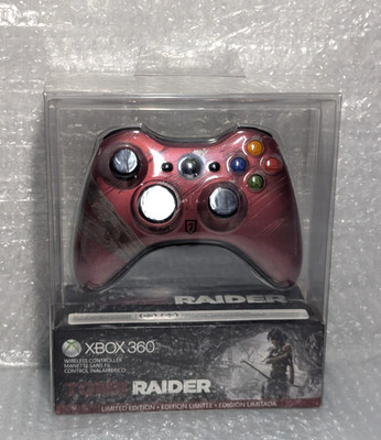 Microsoft Xbox 360 - Wireless Controller - Tomb Raider Limited Edition - OVP