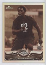 2013 Topps Chrome Sepia Refractor 86/99 Sylvester Williams #145 0a1