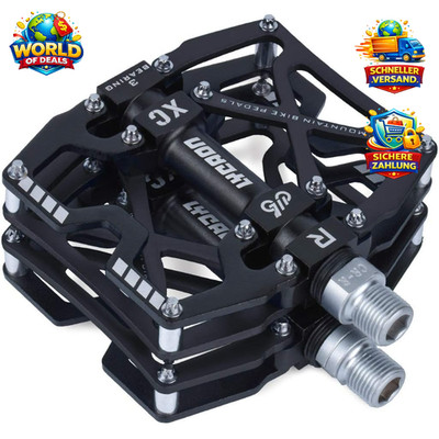 Fahrradpedale CNC Aluminiumlegierung rutschfest 9/16'' MTB BMX Road Bike