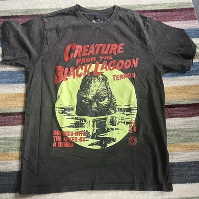 Creature from the Black Lagoon Retro style Black T shirt Unisex tee S-5XL