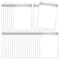 100Stk Pvc-Schmuckbeutel 3 X 4,3 Zoll FüR Schmuckverpackung, Transparent