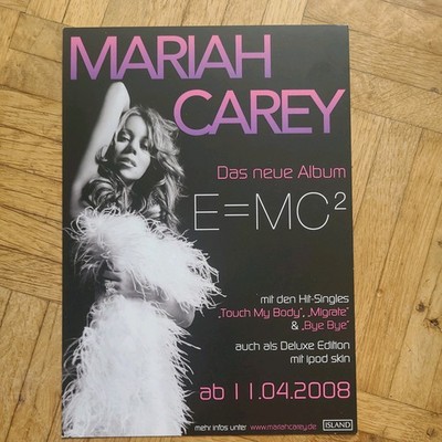 Mariah Carey Promo Karte E=Mc² Rar 