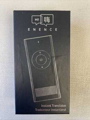 Enence Instant Translator (Brand New! Opened Box)
