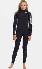 Billabong Girls Synergy Natural 3/2mm Chest Zip Full Wetsuit Black 199.95