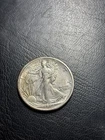 1916 Walking Liberty Silver Half Dollar 50C (XF/AU?)