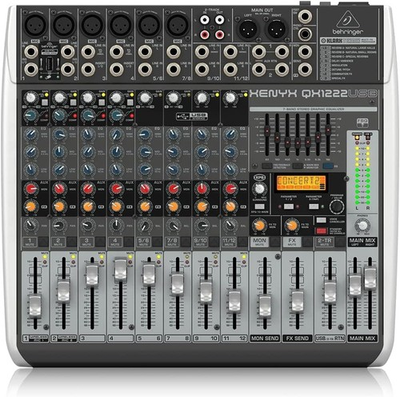 #ad Behringer XENYX Mixer QX1222USB $222.99