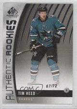 2017-18 SP Game Used Authentic Rookies 67/72 Tim Heed #173 bn7