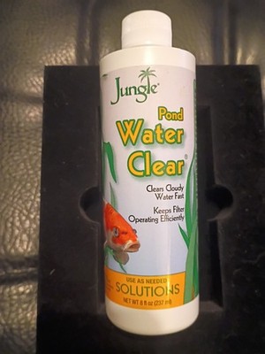 Pond Water Treatment Clear Solution 8oz 236ml Improves Clarity and Quality 