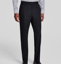 Michael Kors Men's Black Solid Classic Performance Dress Pants Sz 34W 34L