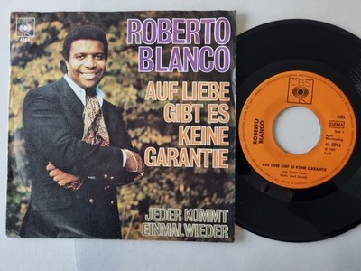 Roberto Blanco - Auf Liebe Gibt Es Keine Garantie 7'' Vinyl Germany