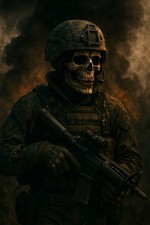 Digital Image Photo Wallpaper Background Desktop Printable Wall Art - Soldier